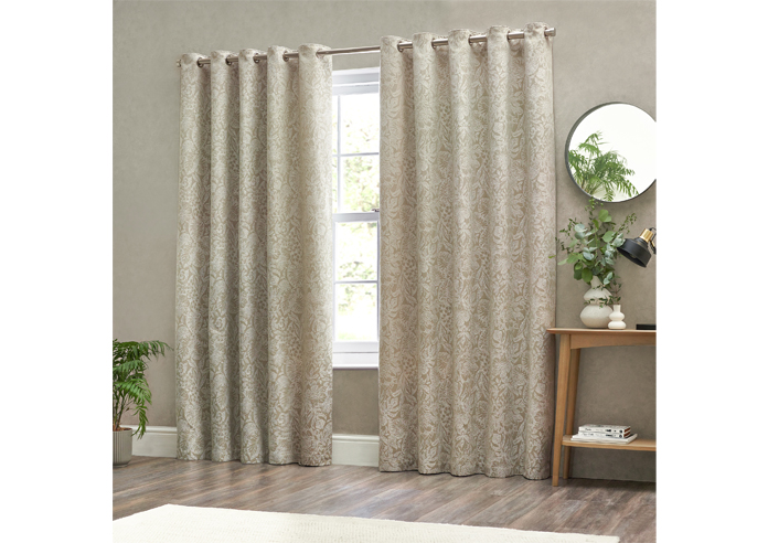 Bali Eyelet, Natural - Ready Made Curtains - Image 7